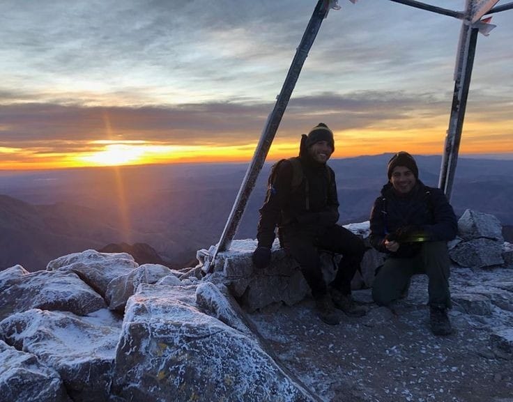Summit sunrise celebration